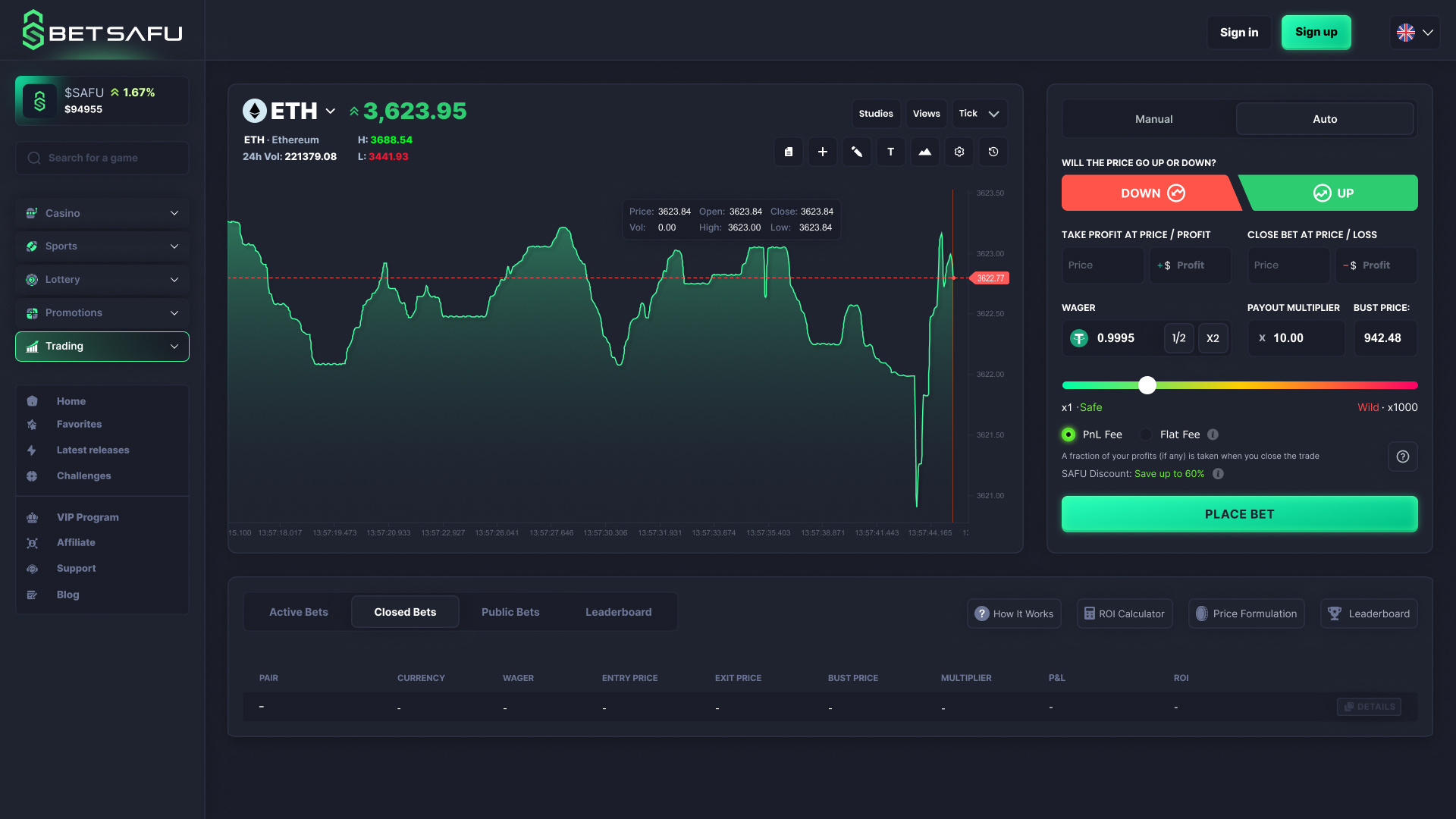 Leverage Crypto Trading Dashboard by Extej UI UX Design Agency on Dribbble