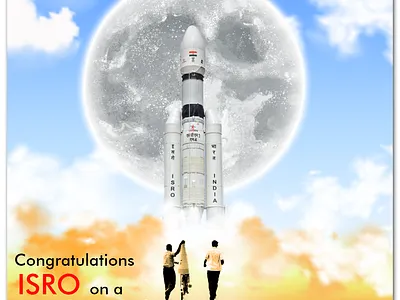 ISRO moon landing