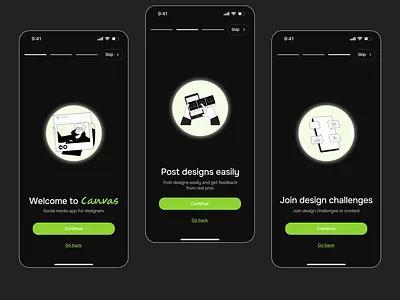Daily UI 023 (Onboarding) dailyui figma onboarding ui