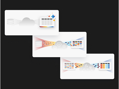 Data lake management illustrations calculated fields cloud data engineering data lake data organization data visualization illustration sql table