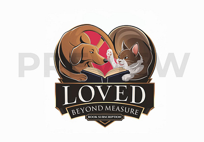 Loved Beyond Measure - Logo Design branding design graphic design identity illustration logo vector