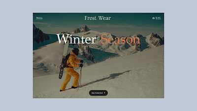 Winter Fashion - Online Store apparelui brandingdesign clothingbrand ecofashion fashionlogo minimalistdesign outerwear seasonalwear sustainablefashion warmclothing winterfashion winterstyle winterwear