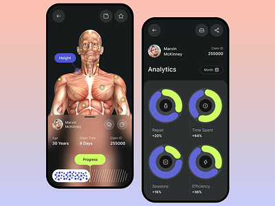 Health Tracker Mobile Application app application design health health mobile app health mobile platform health tracker health tracker app health tracker platform healthcare healthcare app mobile mobile app mobile design mobile platform platform ui ui design ux uxui