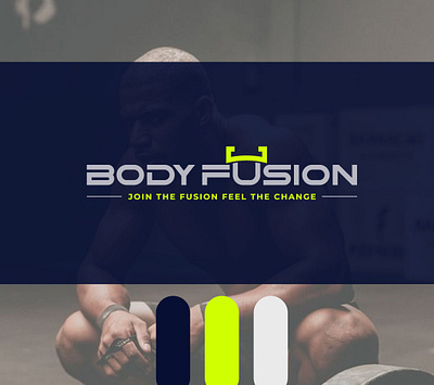 Body Fusion branding fitness graphic design gym logo minmail