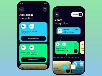 Integration Mobile Application app app design application design fintech integration minimalist mobile mobile app mobile application mobile application design mobile platform platform platform design ui ui design ux ux design uxui zoom