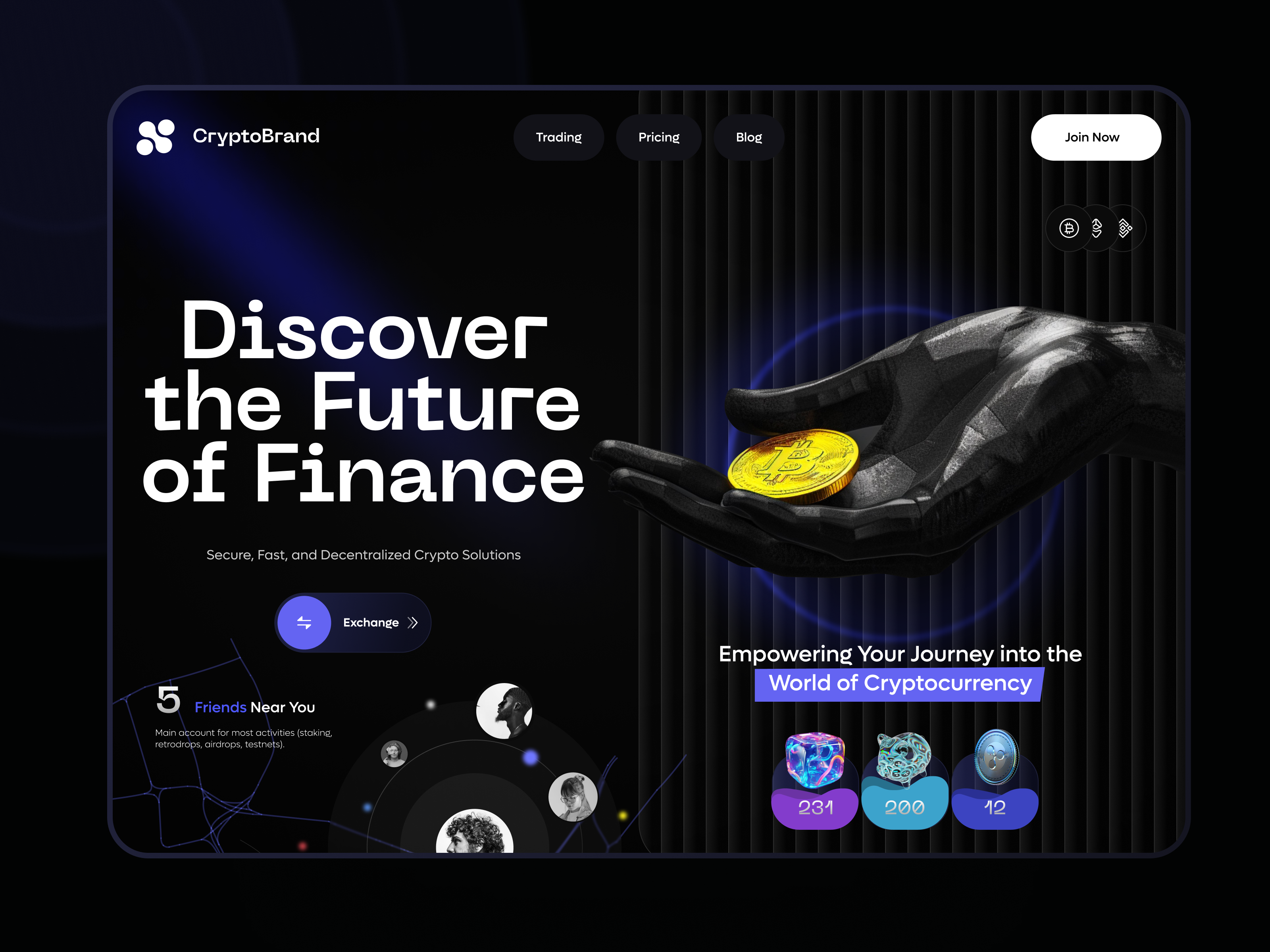 Exploring Decentralized Finance - Website by Fedir Kiriakov for Tino on  Dribbble
