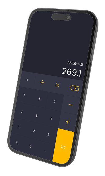 #04 | Calculator | UI Challenge design device mockups figma graphic design illustration mockup ui uiux ux