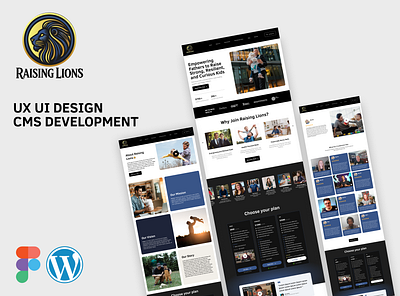 UI UX Design & Wordpress CMS Development ui ui design ux ux design web design web development website website design wordpress