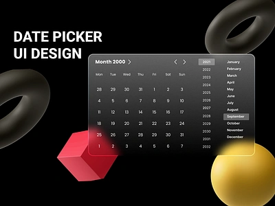 Date Picker app brand branding calender date desin figma pick picker screen text trend trending ui ux