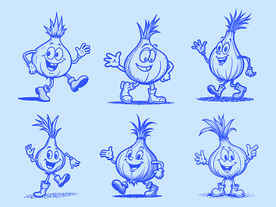 Onion Line Art Cartoon Character cartoon character clip art coloring page cute doodle drawn fruit hand dawn illustration line art minimalistic sketch sticker vector