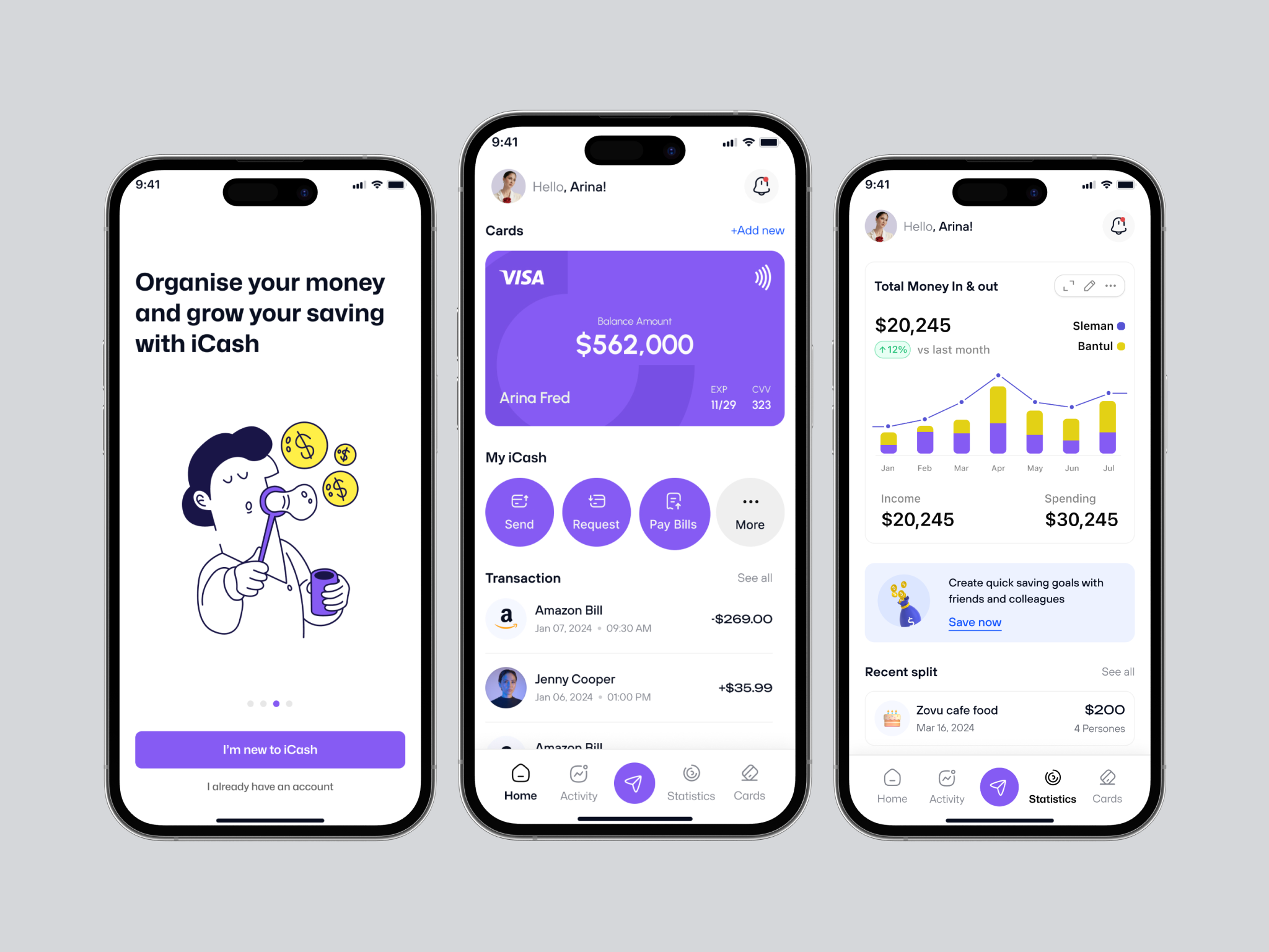 Mobile Banking App UI Design app apps bank banking bill counter design finance funding interaction interface mobile banking mobile bills mobile funding mobile payment paid payment recharge ui ux
