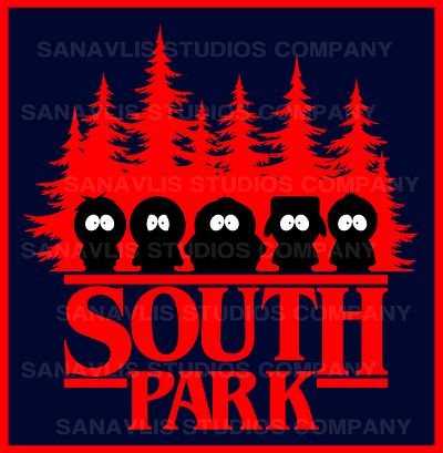 South Stranger Park geek mashup south park stranger things