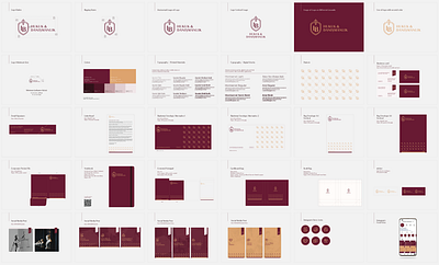 LB Hukuk Identity Guide branding graphic design identity guide