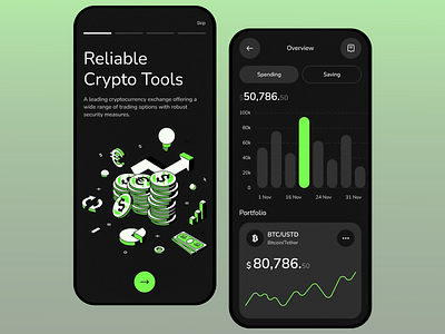 Crypto Investment Mobile Design app app design application creative crypto design investment investment app mobile mobile app mobile application mobile platform platform trade trading ui ui deesign ux ux design uxui