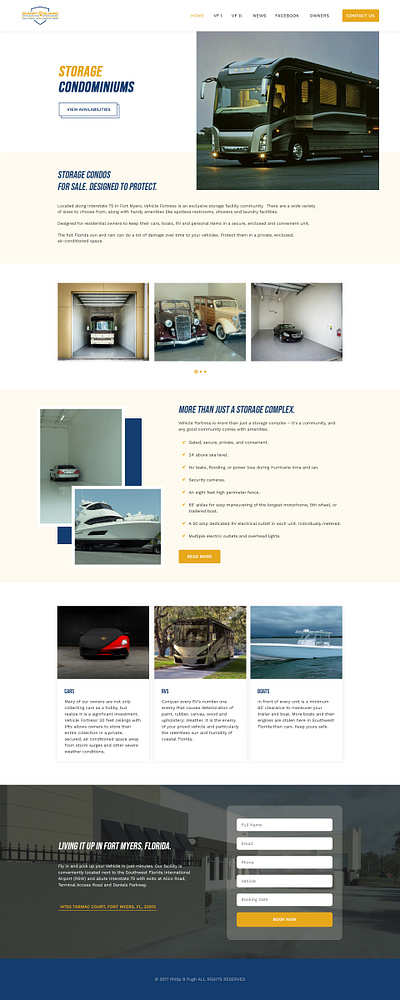 SmartGuard RV/Boat/Auto Storage adobe photoshop branding design graphic design landing page design ui web design website design