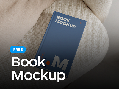 Free Book Lying On Chair Mockup book mockup branding design free free book mockup free download free mockup free template graphic design hardcover book mockup illustration logo print psd typography vector