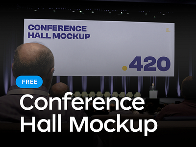 Free Conference Hall Mockup branding conference mockup corporate mockup design free free conference mockup free download free mockup free mockups free screen mockup free template graphic design hall mockup illustration logo presentation mockup print psd typography vector