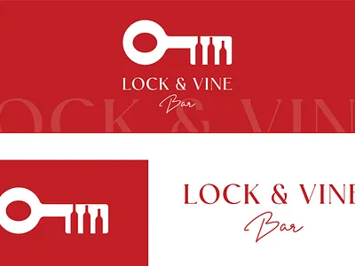 Lock & Vine Bar best logo brand designer branding business logo creative logo logo logo creation logo design logo designer minimal logo modern logo