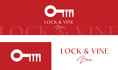 Lock & Vine Bar best logo brand designer branding business logo creative logo logo logo creation logo design logo designer minimal logo modern logo