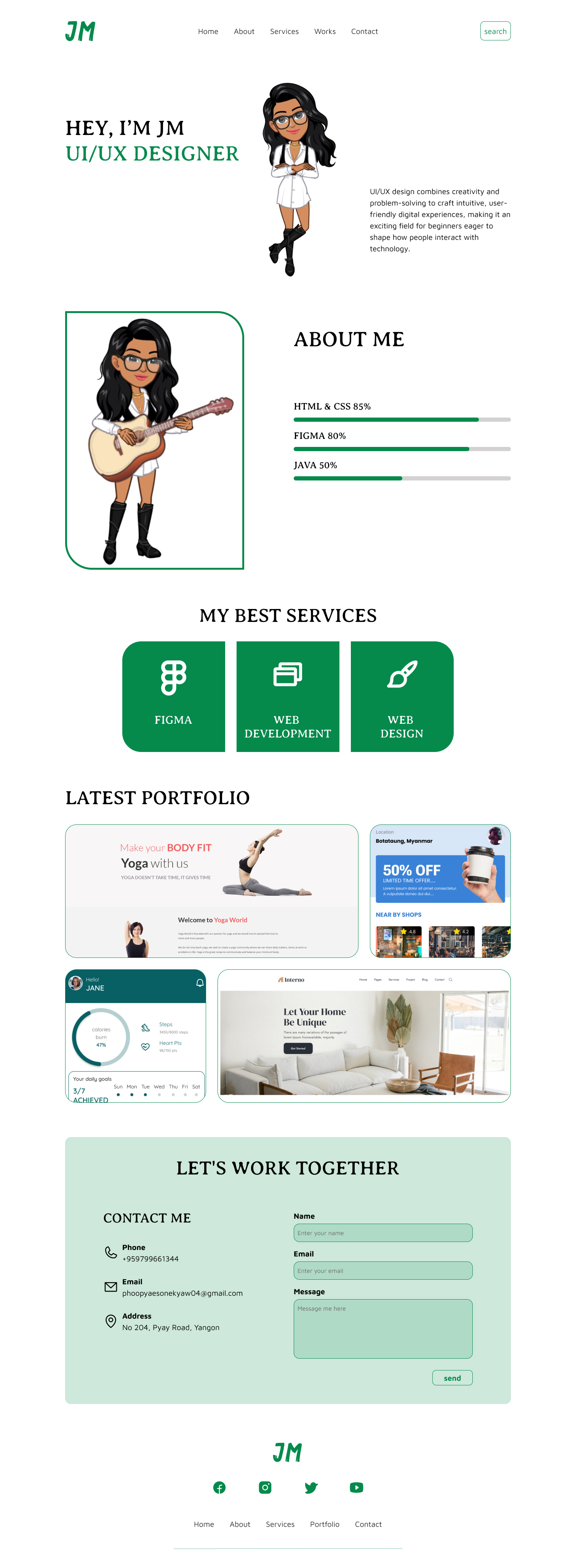 Phoo Pyae Sone Kyaw-Portfolio portfolio ui uiux designer