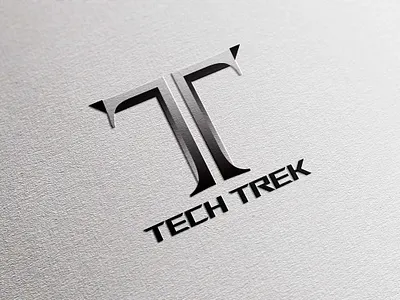 Logo Design | Tech Trek artist branding design graphic design illustration india logo logo design | tech trek painting ui vector