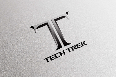 Logo Design | Tech Trek artist branding design graphic design illustration india logo logo design | tech trek painting ui vector