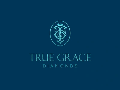 True Grace Diamonds - Company Logo Design brand branding concept creative creative design creative logo design diamonds grace icon icons logo logodesign logodesigner logomaker logomark mark modern modern design modern logo wordmark