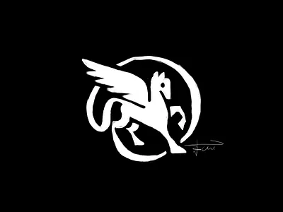 Pegasus branding design fly graphic design horse illustration illustrator logo mascot minimal pegasus wing