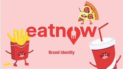 Food App Branding with Logo Design and Brand Mascots advertisement brand identity branding character design food app food character food tech foodies graphic design guide illustration logo logo design mascots ui