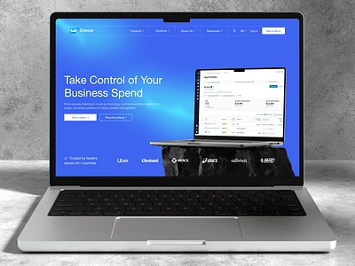 SAP Concur Redesign design expense invoice money spend management typography ui ux web design