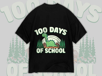 100 Days Of School T-Shirt, Custom T-Shirt Design. 100 days of school 100 days of school t shirt 100daysofschool animal back to school custom shirt custom t shirt design free t shirt free t shirt design free t shirt design mockup graphic design illustration t shirt trendy shirt typography vector