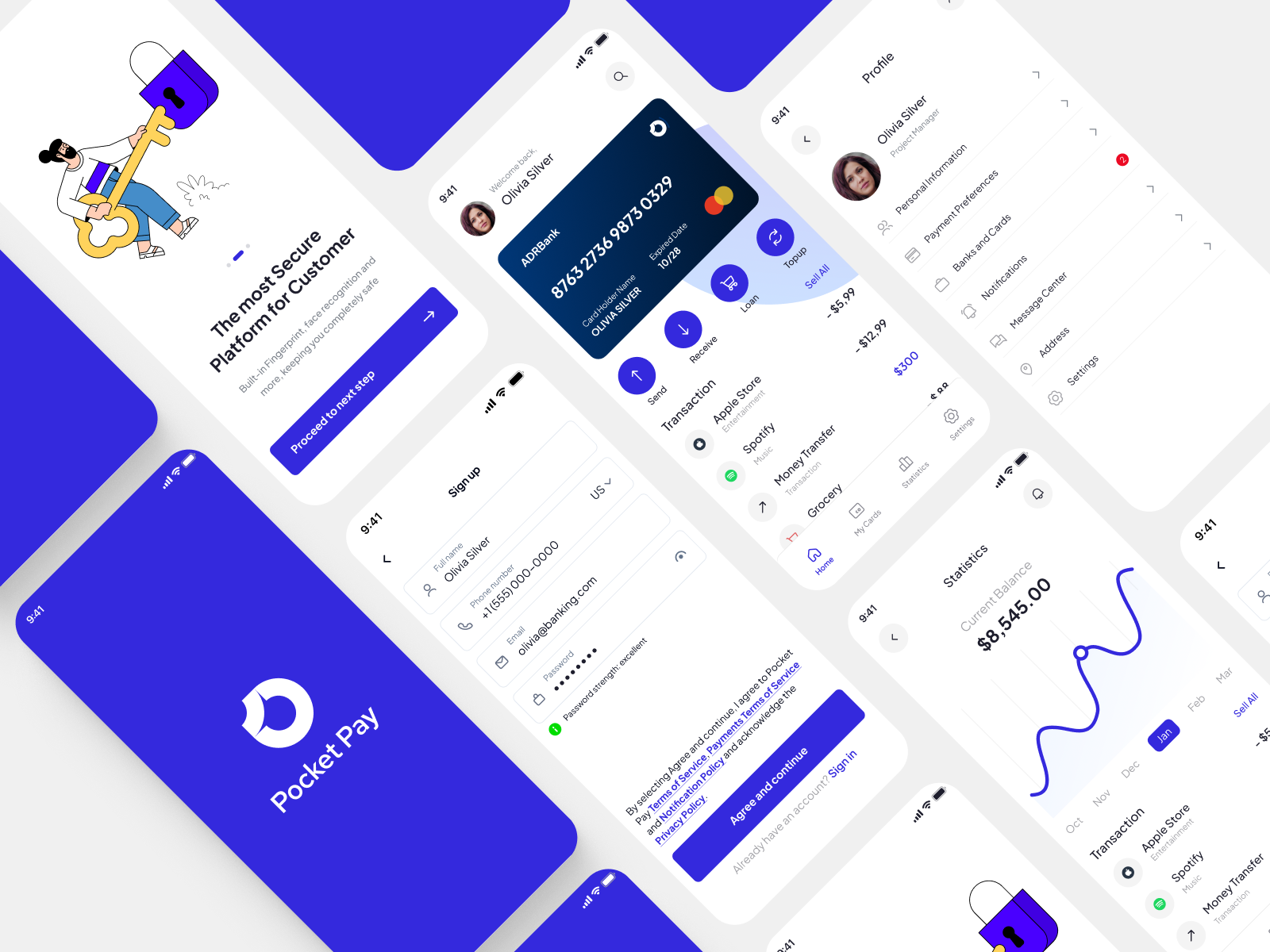 Example of Professional Mobile App UI/UX Design