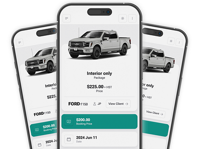 Modern Auto Shop SaaS Platform UI auto automotive dashboard ui mobile app mobile app ui mobile design modern ui platform responsive design saas saas design scheduling software software