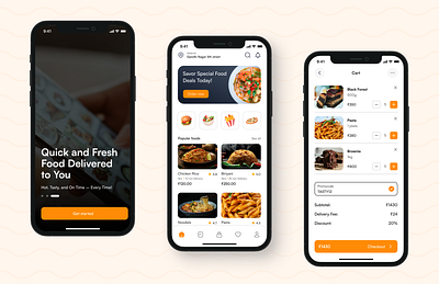 Food Delivery App UI checkout foodapp fooddelivery ui ux