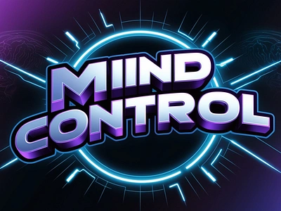 Mind Control - Futuristic Tech Font font font sans serif illustration logo