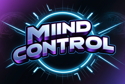 Mind Control - Futuristic Tech Font font font sans serif illustration logo