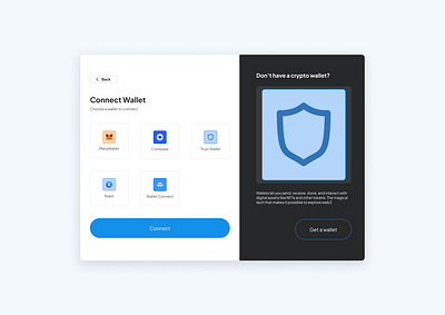 Connect Wallet - Alpha dappdesign