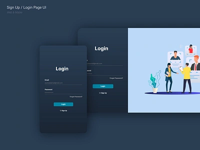 Web Application Login Page UI Design app ui design logi page ui design login page ui ui design ui ux ui ux design web application ui