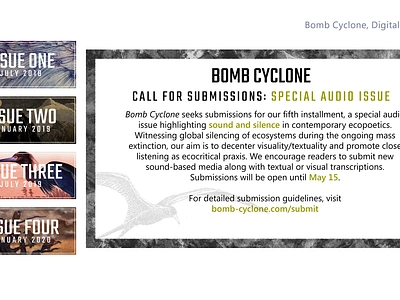 Bomb Cyclone, Digital Campaign branding graphic design social media