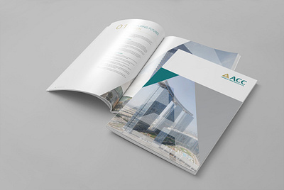 ACC Construction Co. Brochure Design adobe illustrator artwork booklet brochure design company profile construction graphic brochure graphic design layout layout design pdf pdf design print design product brochure trifold brochure