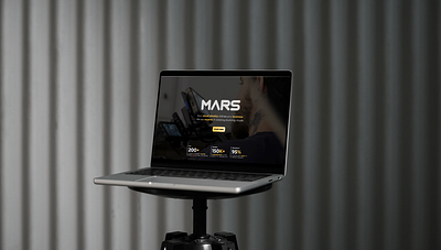 Mars Content – Website Design for a Visual Identity Agency graphic design ui web web design web development website