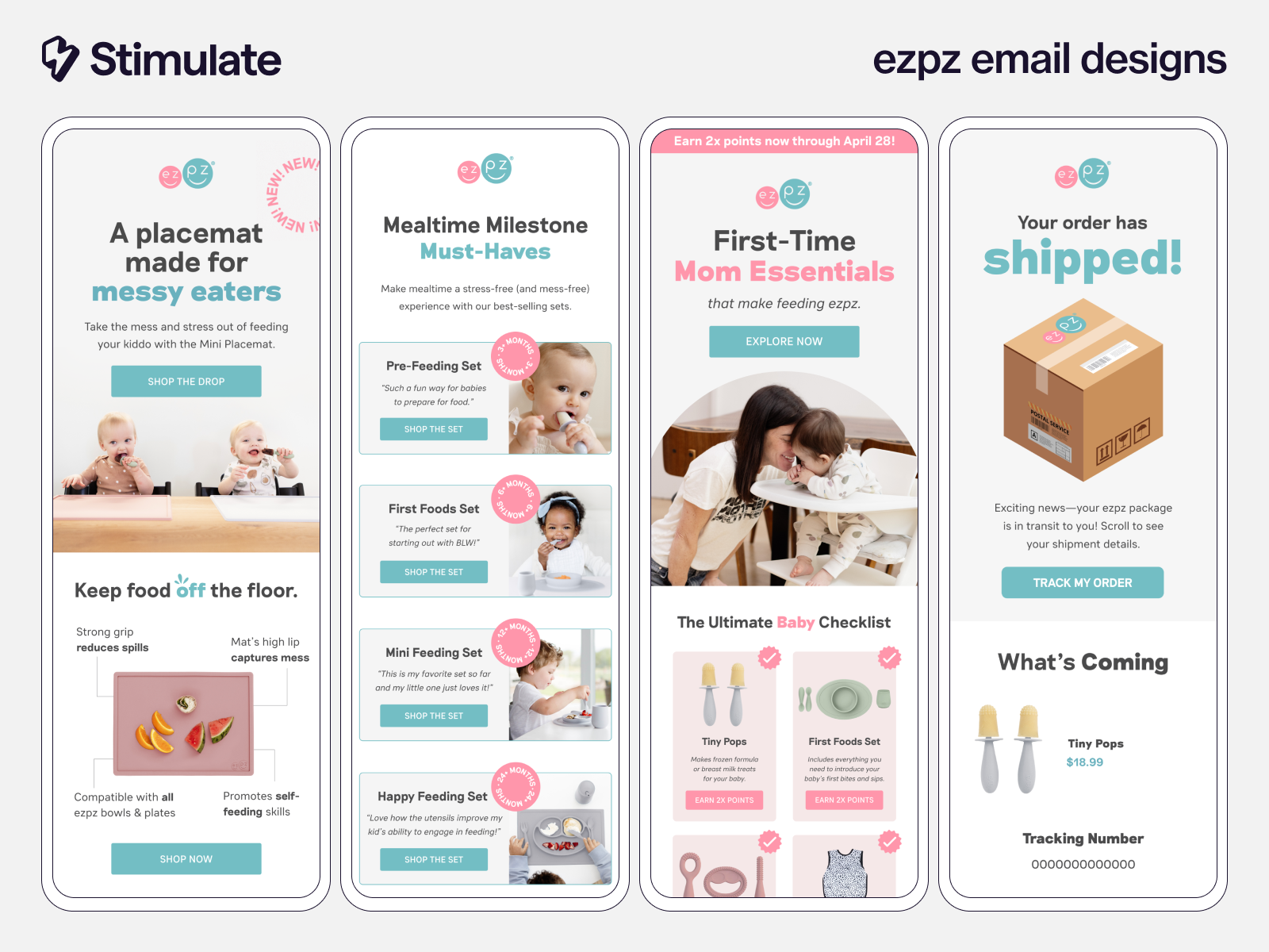 Email Marketing Creative for eCommerce Brand ezpz dtc brands ecommerce email automations email campaign email design email designs email flows email marketing klaviyo shopify