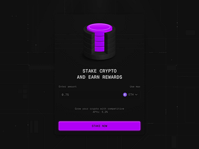 Staking Bento Card bento bento card bento grid component crypto crypto component crypto modal dark mode dark ui design finance finance component finance modal modal modals staking ui ui animation ui design