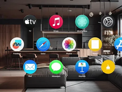Nooriyan App for Apple Vision Pro 🌙✨ animation applevisionpro graphic design islamicapp ui ux