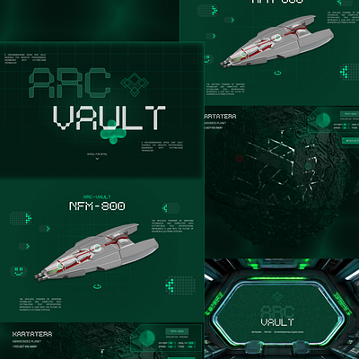 ARC-VAULT Spaceship Explorer newform spaceship