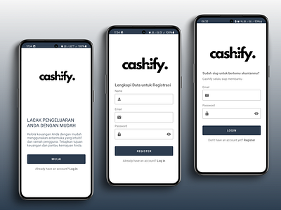 Cashify - Onboarding, Register, Login android cashify finance graphic design login login page m rafli kamal mobile on boarding onboarding onboarding page rafli rafli kamal register ui welcome welcome page