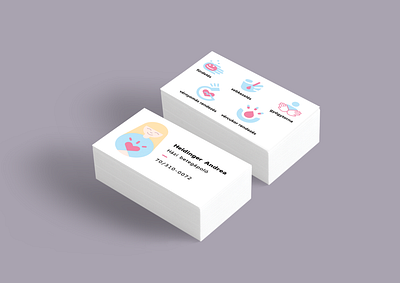 Business card graphic design