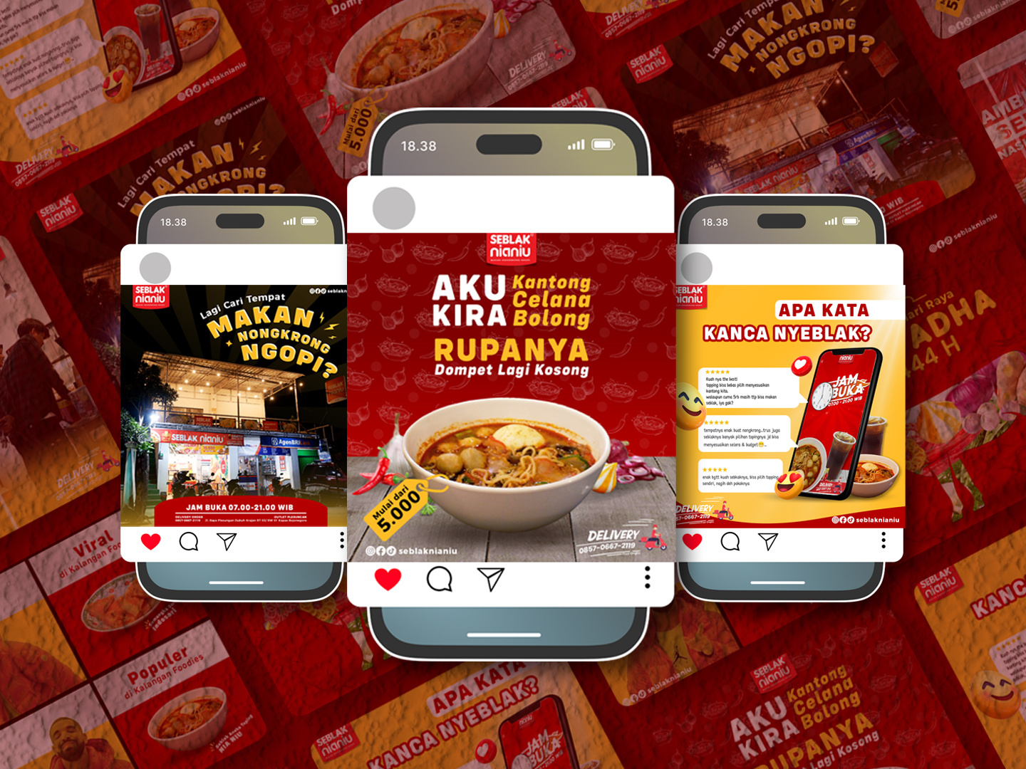 Social Media Post | Nia Niu (Food & Beverage) feed flyer food design graphic design social media social media design social media post