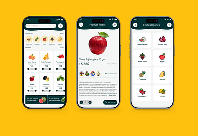 Grocery shop Mobile app design e commerc e mobile app e commerce app e commerce app design grocery app grocery shop ui grocery ui mobile app ui modern app supershop app