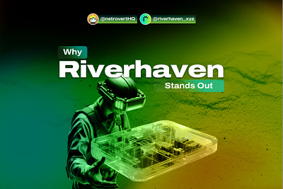 Riverhaven branding graphic design